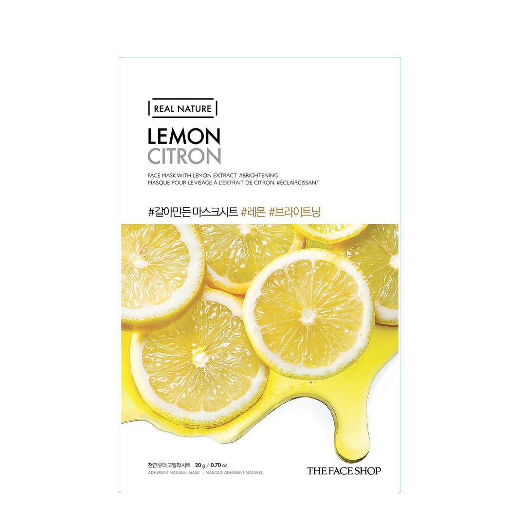 Real Nature Face Mask  Lemon